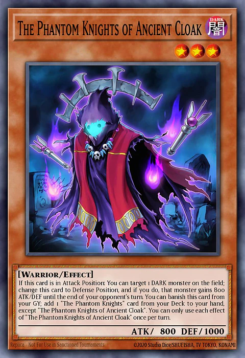 The Phantom Knights of Ancient Cloak - RA04-EN263