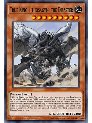 True King Lithosagym, the Disaster - RA04-EN275