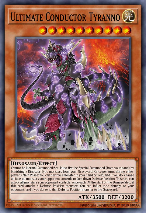 Ultimate Conductor Tyranno - RA04-EN287