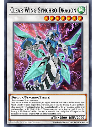 Clear Wing Synchro Dragon - RA04-EN249