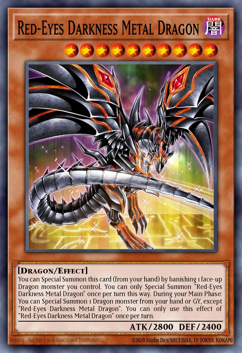 Red-Eyes Darkness Metal Dragon - RA04-EN003 1