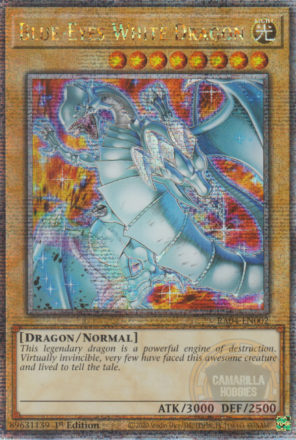 Blue-Eyes White Dragon - RA04-EN002 1