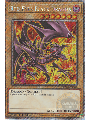 Red-Eyes Black Dragon (8th artwork) - RA04-EN109