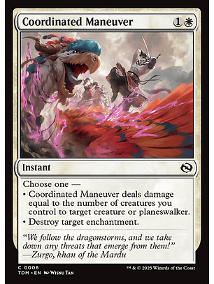 Coordinated Maneuver - TDM - C 