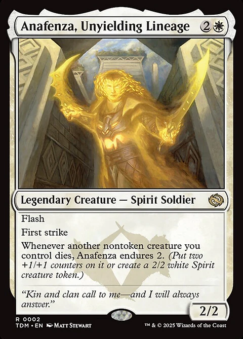Anafenza, Unyielding Lineage - TDM - R 