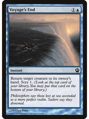 Voyage's End - THS - C