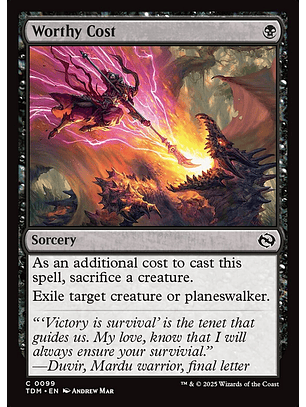 Worthy Cost - TDM - C 