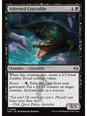 Adorned Crocodile - TDM - C 