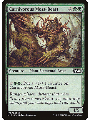 Carnívorous moss-beast - M15 - C