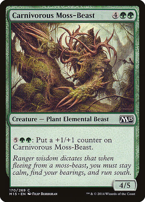 Carnívorous moss-beast - M15 - C