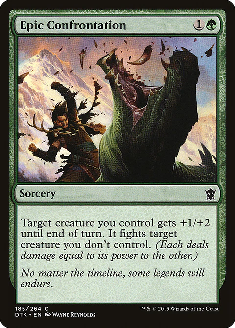 Epic confrontation - DTK - C