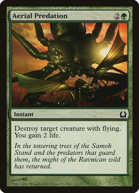 Aerial predation - RTR - C