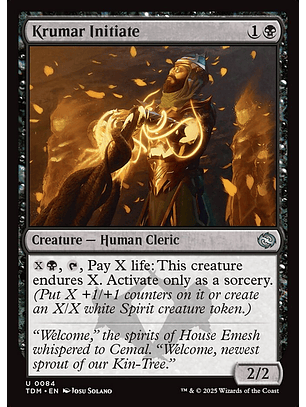 Krumar Initiate - TDM - U