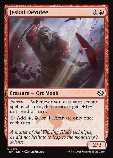 Jeskai Devotee - TDM - C 