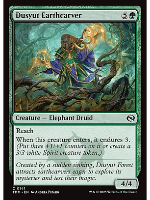 Dusyut Earthcarver - TDM - C 