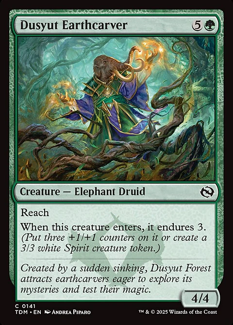 Dusyut Earthcarver - TDM - C 