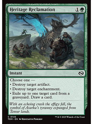 Heritage Reclamation - TDM - C 