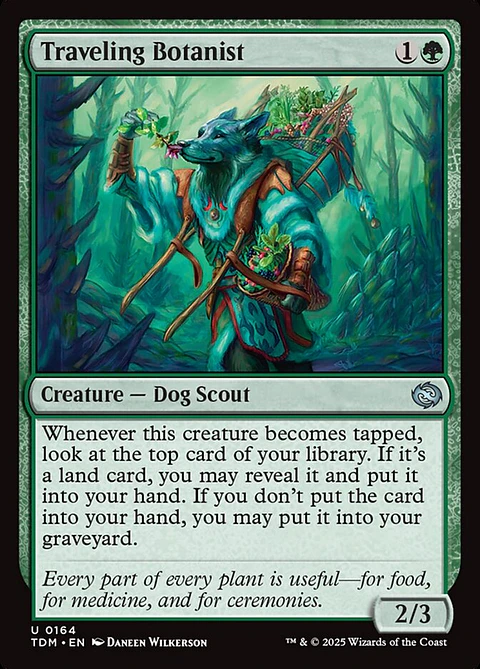 Traveling Botanist - TDM - U 