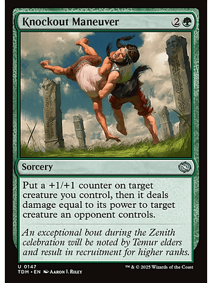 Knockout Maneuver - TDM - U 