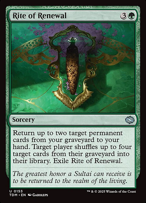 Rite of Renewal - TDM - U 