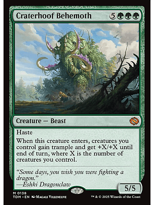 Craterhoof Behemoth - TDM - M 