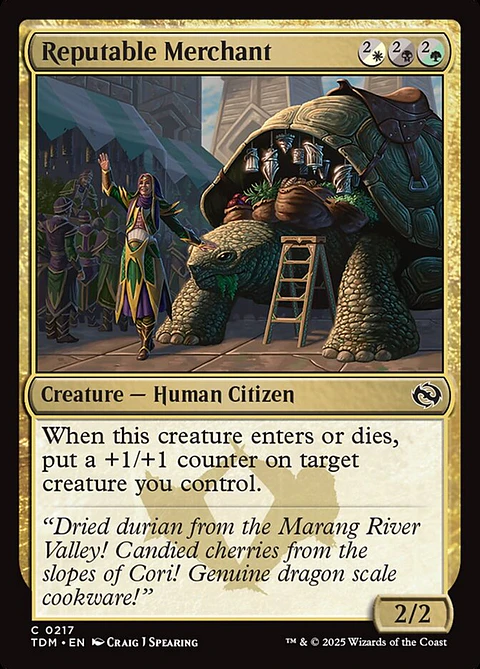 Reputable Merchant - TDM - C 