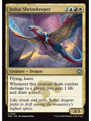 Jeskai Shrinekeeper - TDM - U 
