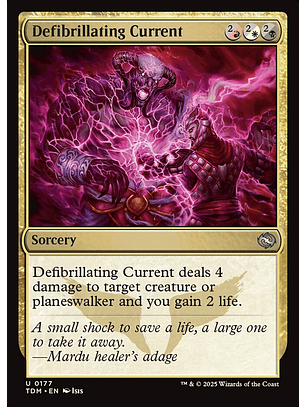 Defibrillating Current - TDM - U 