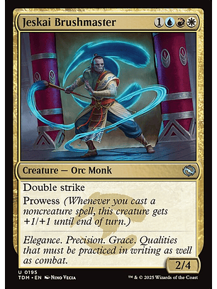 Jeskai Brushmaster - TDM - U 