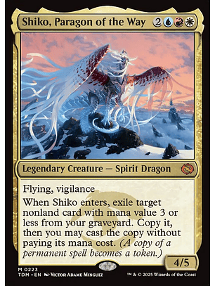 Shiko, Paragon of the Way - TDM - M 