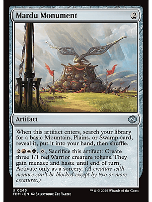 Mardu Monument - TDM - U 