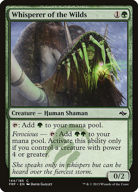 Whisperer of the wilds - FRF - C