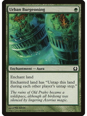 Urban burgeoning - RTR - C