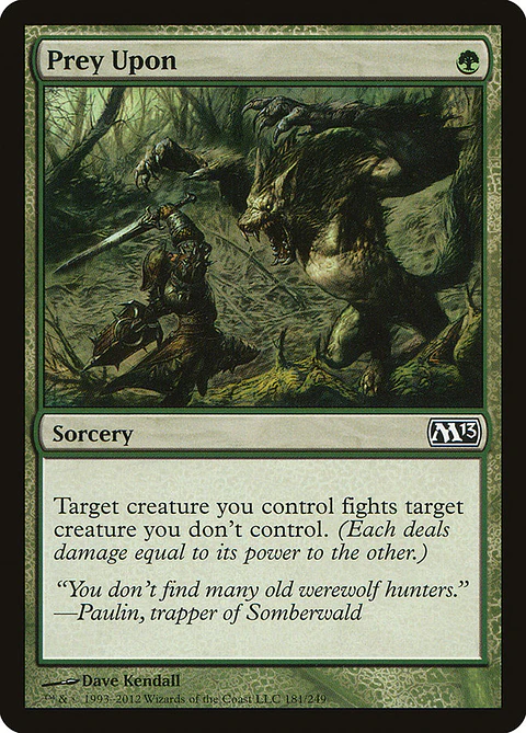 Prey upon - M13 - C