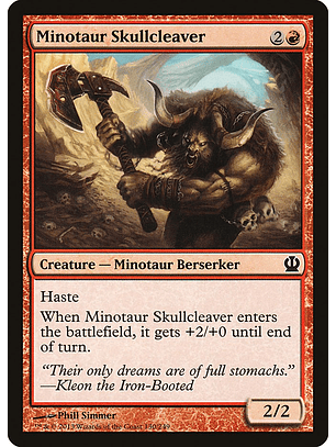 Minotaur skullcleaver -THS - C