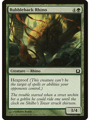 Rubbleback rhino - RTR - C