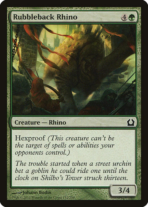 Rubbleback rhino - RTR - C