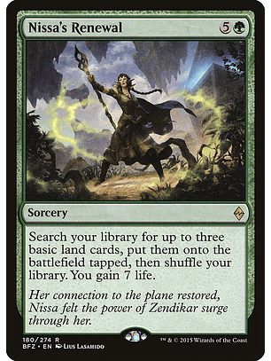 Nissa's renewal - BFZ - R