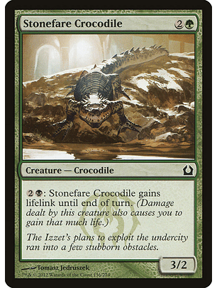 Stonefare crocodile - RTR - C