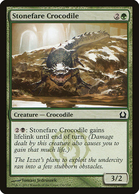 Stonefare crocodile - RTR - C