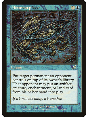 Metamorphose - SCG - U (jugada)