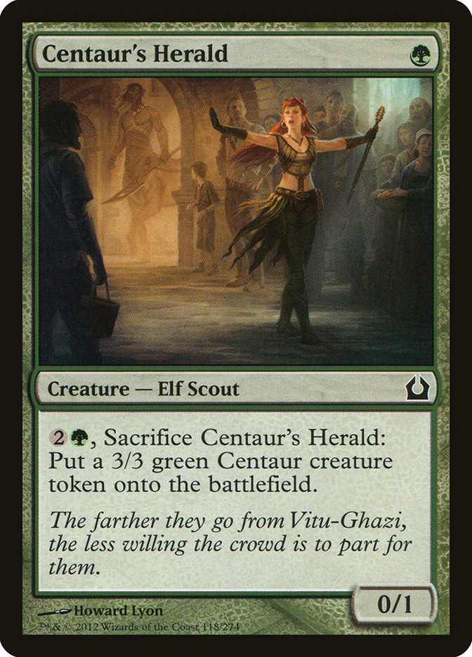 Centaur's herald -RTR - C 1