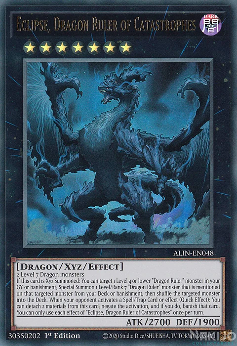 Eclipse, Dragon Ruler of Catastrophes - ALIN-EN048 - Ultra Rare 