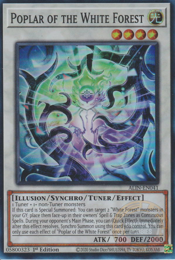 Poplar of the White Forest - ALIN-EN041 - Super Rare  1