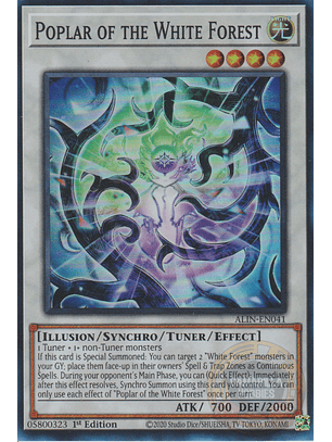 Poplar of the White Forest - ALIN-EN041 - Super Rare 