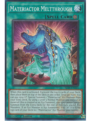 Materiactor Meltthrough - ALIN-EN063 - Common 