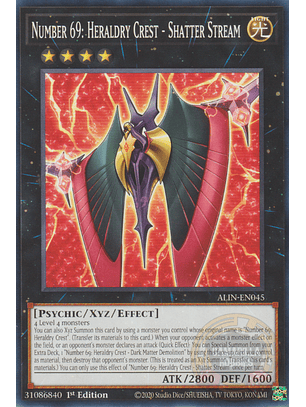 Number 69: Heraldry Crest - Shatter Stream - ALIN-EN045 - Common 