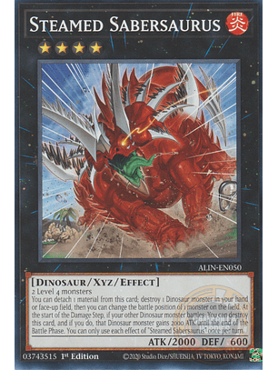 Steamed Sabersaurus - ALIN-EN050 - Common 