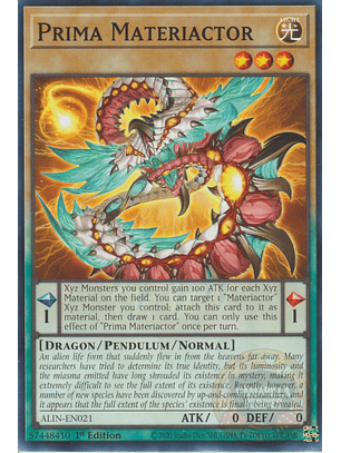 Prima Materiactor - ALIN-EN021 - Common 