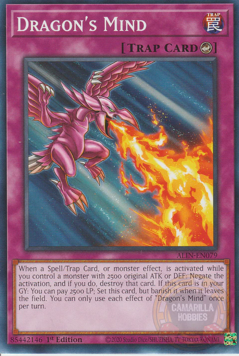 Dragon's Mind - ALIN-EN079 - Common 